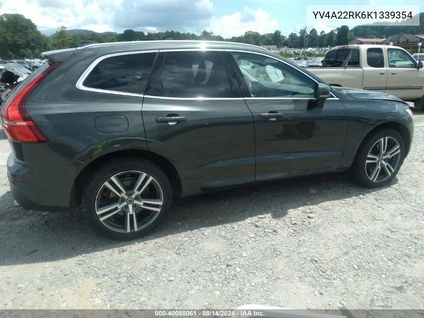 YV4A22RK6K1339354 2019 Volvo Xc60 T6 Momentum