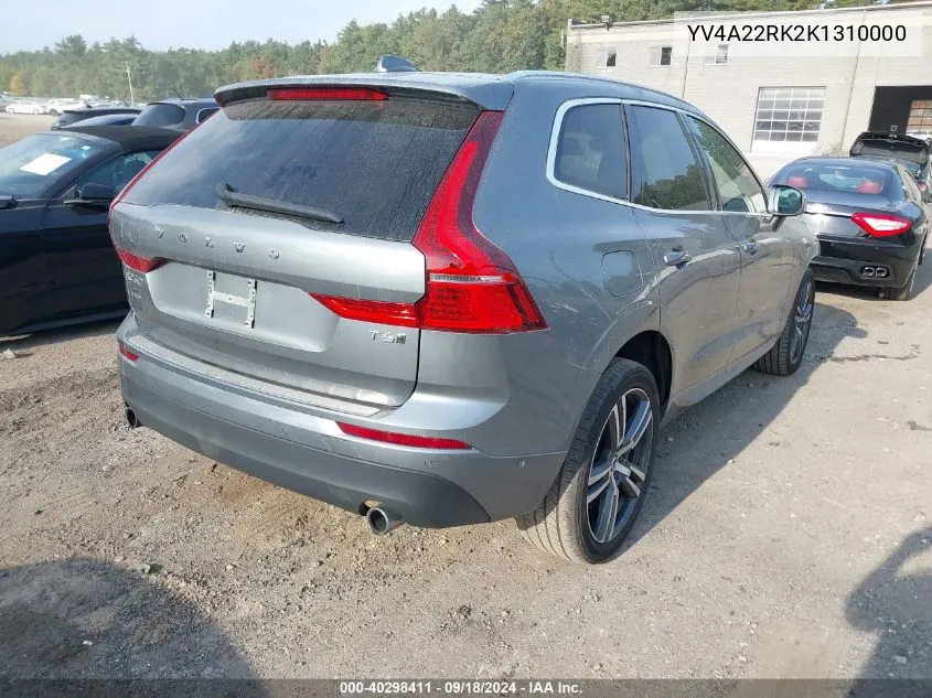 YV4A22RK2K1310000 2019 Volvo Xc60 T6