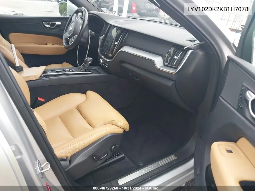 LYV102DK2KB1H7078 2019 Volvo Xc60 T5 Momentum