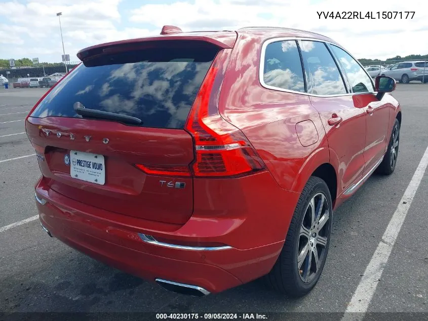 YV4A22RL4L1507177 2020 Volvo Xc60 T6 Inscription