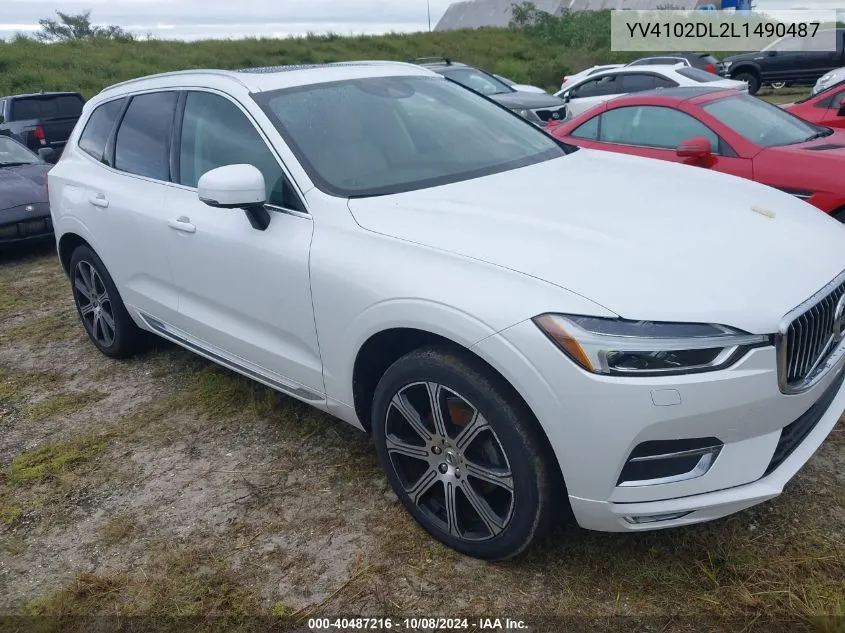 YV4102DL2L1490487 2020 Volvo Xc60 T5 Inscription