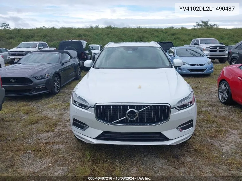 YV4102DL2L1490487 2020 Volvo Xc60 T5 Inscription