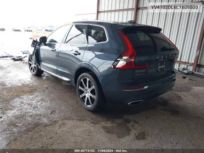 2020 Volvo Xc60 T5 Inscription VIN: YV4102DL6L1609500 Lot: 40774153