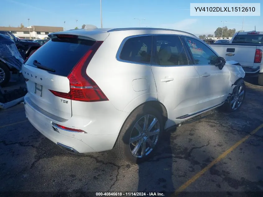 YV4102DLXL1512610 2020 Volvo Xc60 T5 Inscription