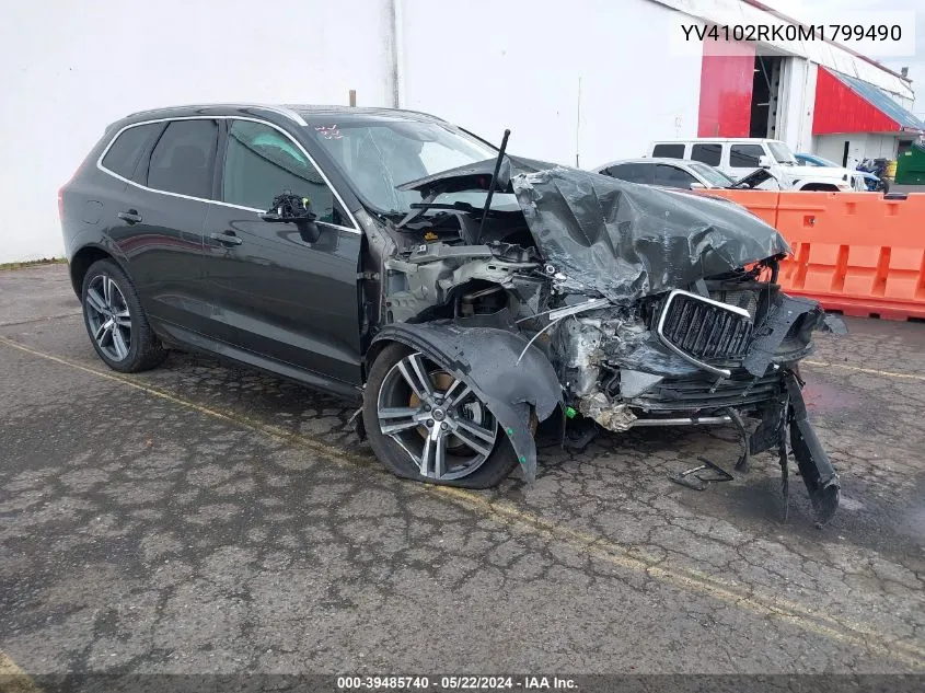 YV4102RK0M1799490 2021 Volvo Xc60 T5 Momentum