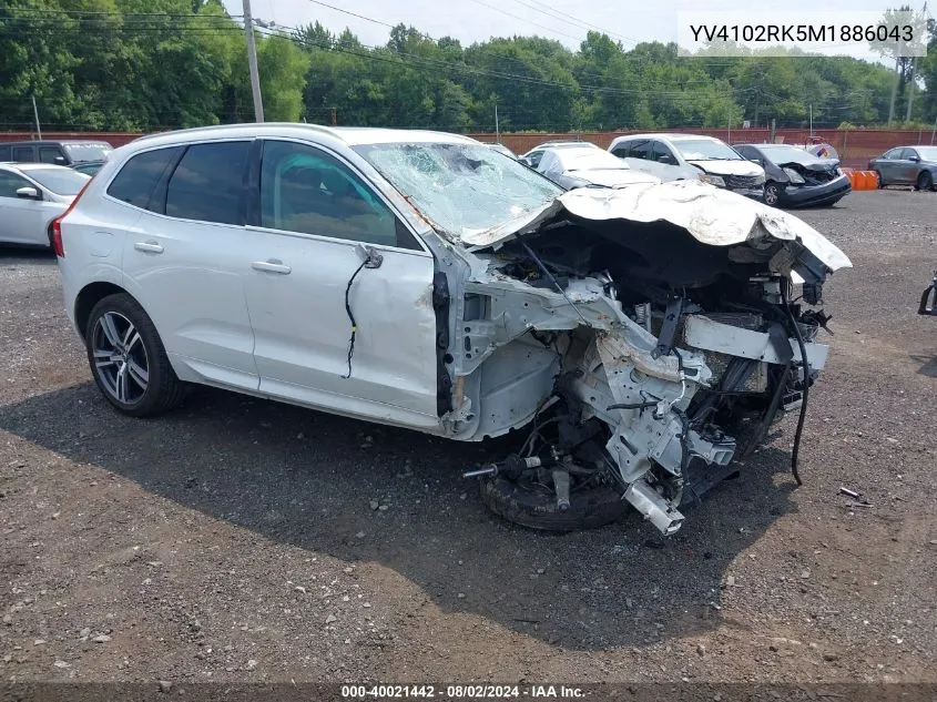 YV4102RK5M1886043 2021 Volvo Xc60 T5 Momentum