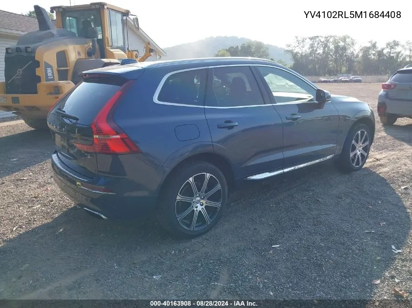 YV4102RL5M1684408 2021 Volvo Xc60 T5 Inscription