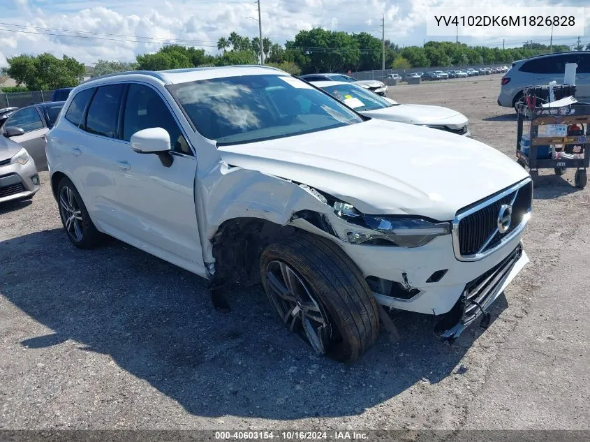 YV4102DK6M1826828 2021 Volvo Xc60 T5 Momentum