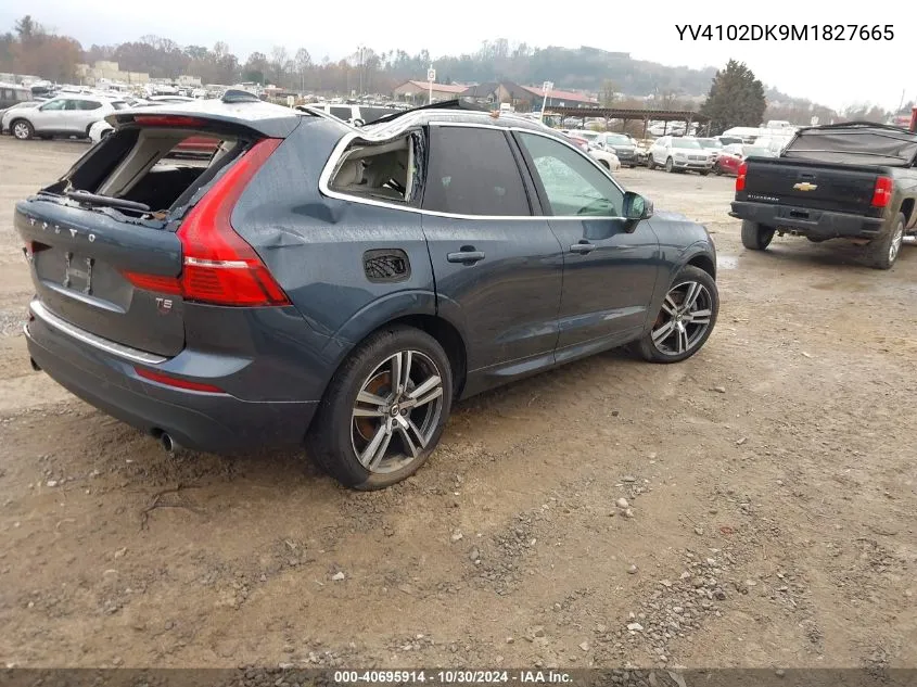 2021 Volvo Xc60 T5 Momentum VIN: YV4102DK9M1827665 Lot: 40695914