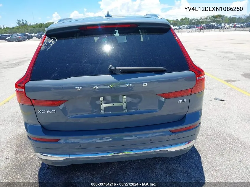 YV4L12DLXN1086250 2022 Volvo Xc60 B5 Inscription