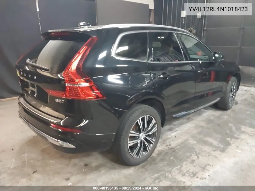 YV4L12RL4N1018423 2022 Volvo Xc60 B5 Inscription