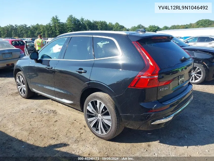 YV4L12RL9N1046492 2022 Volvo Xc60 B5 Inscription