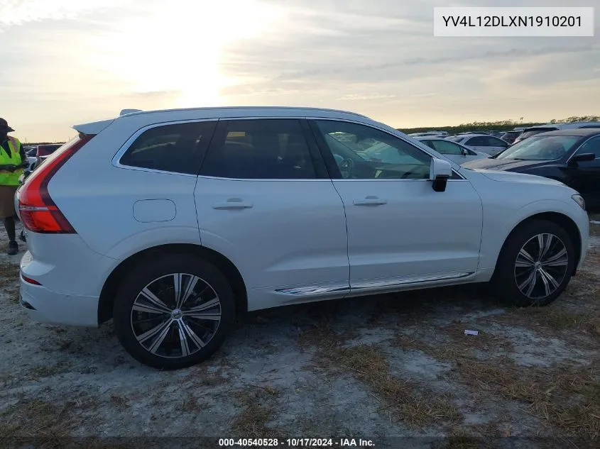 YV4L12DLXN1910201 2022 Volvo Xc60 B5 Inscription