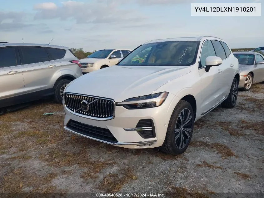 2022 Volvo Xc60 B5 Inscription VIN: YV4L12DLXN1910201 Lot: 40540528