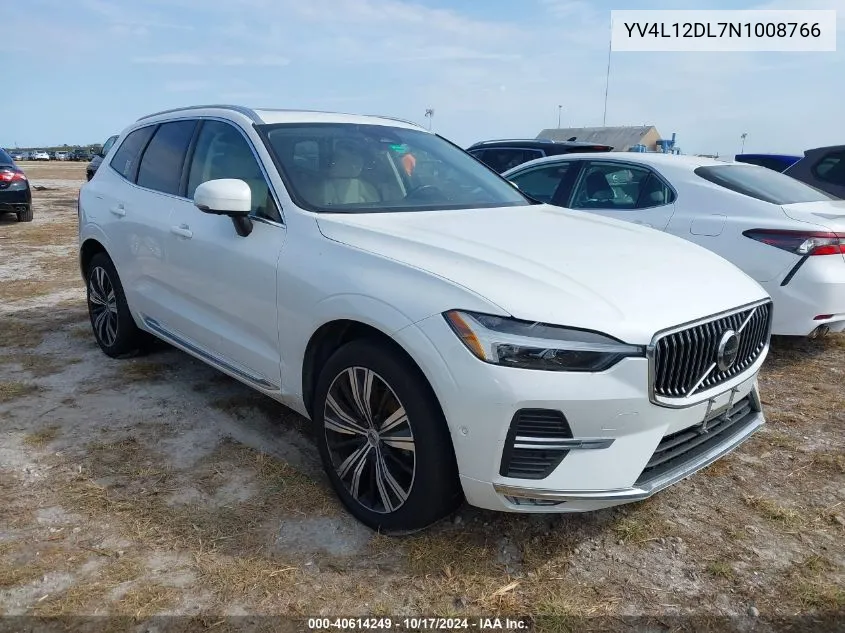 2022 Volvo Xc60 B5 Inscription VIN: YV4L12DL7N1008766 Lot: 40614249