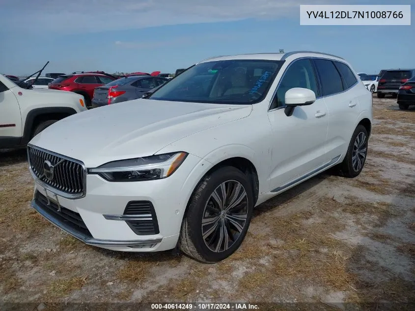 2022 Volvo Xc60 B5 Inscription VIN: YV4L12DL7N1008766 Lot: 40614249