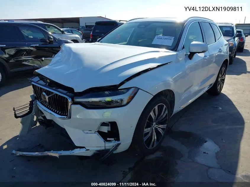 YV4L12DLXN1909811 2022 Volvo Xc60 B5 Inscription