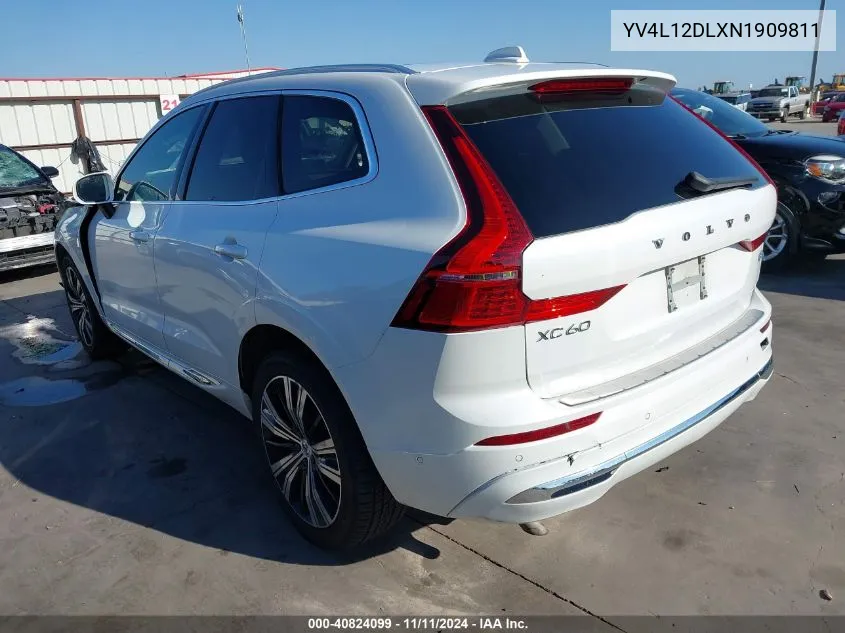 YV4L12DLXN1909811 2022 Volvo Xc60 B5 Inscription