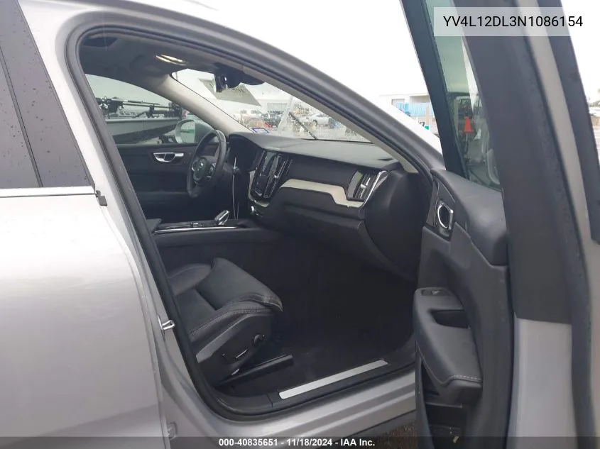 2022 Volvo Xc60 B5 Inscription VIN: YV4L12DL3N1086154 Lot: 40835651