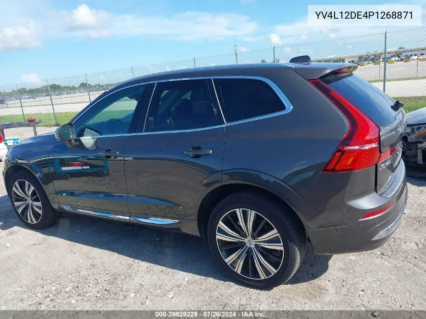 2023 Volvo Xc60 B5 Plus Bright Theme VIN: YV4L12DE4P1268871 Lot: 39929229