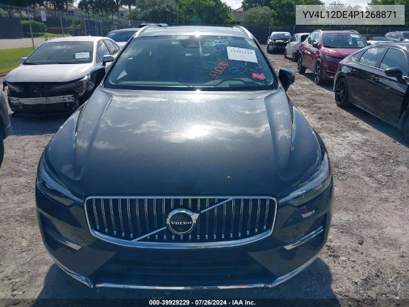 2023 Volvo Xc60 B5 Plus Bright Theme VIN: YV4L12DE4P1268871 Lot: 39929229