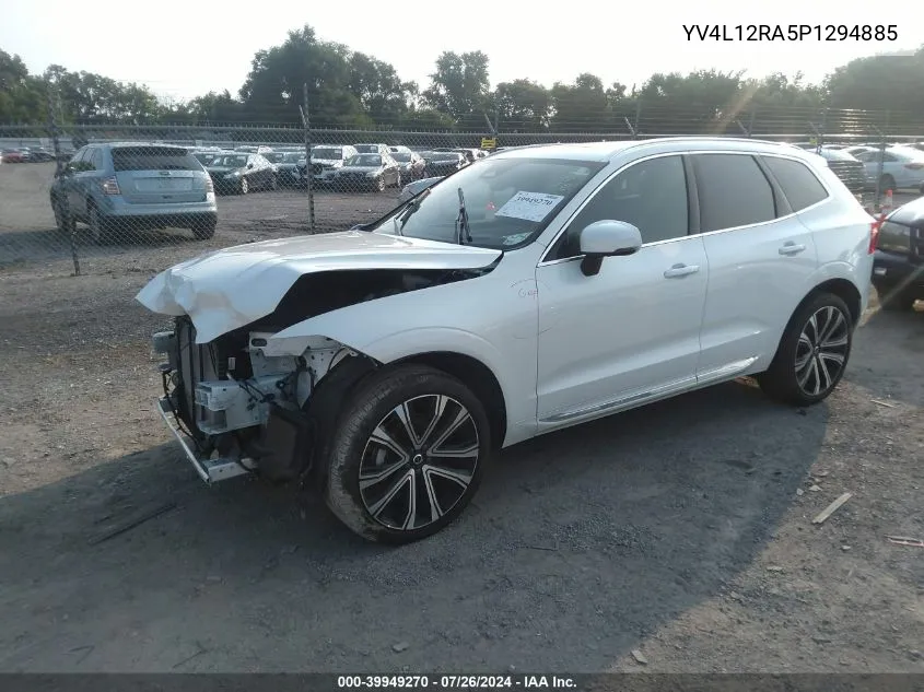 2023 Volvo Xc60 Ultimate VIN: YV4L12RA5P1294885 Lot: 39949270