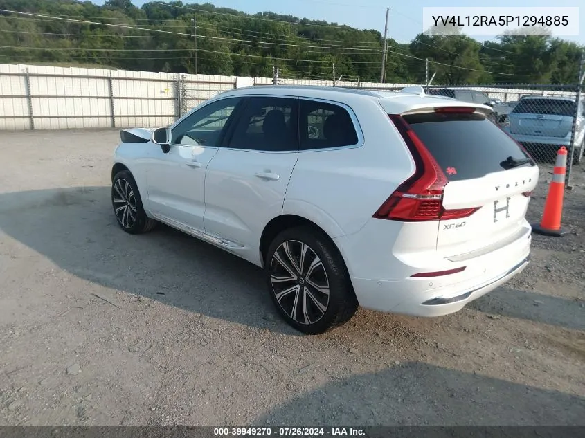 YV4L12RA5P1294885 2023 Volvo Xc60 Ultimate