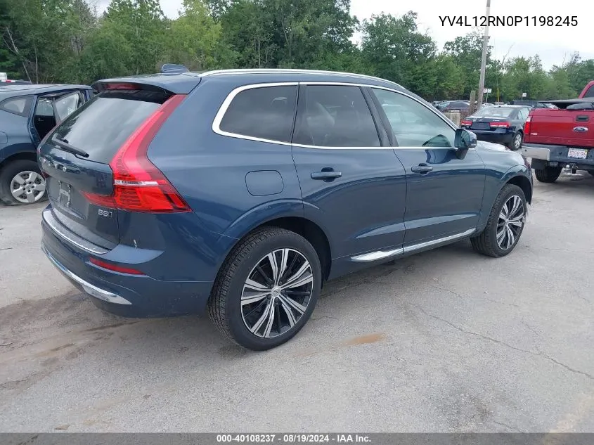 2023 Volvo Xc60 B5 Plus Bright Theme VIN: YV4L12RN0P1198245 Lot: 40108237