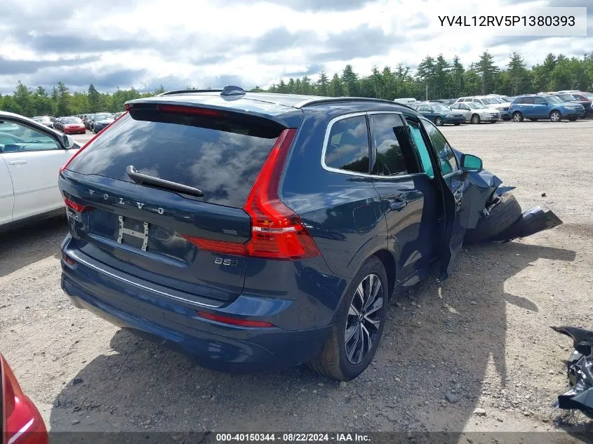 2023 Volvo Xc60 B5 Core VIN: YV4L12RV5P1380393 Lot: 40150344