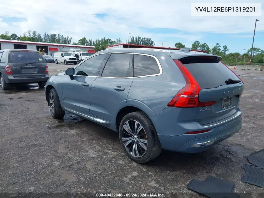 2023 Volvo Xc60 Plus VIN: YV4L12RE6P1319201 Lot: 40422848