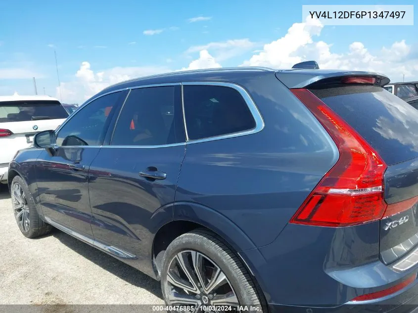 2023 Volvo Xc60 B5 Ultimate Bright Theme VIN: YV4L12DF6P1347497 Lot: 40476885