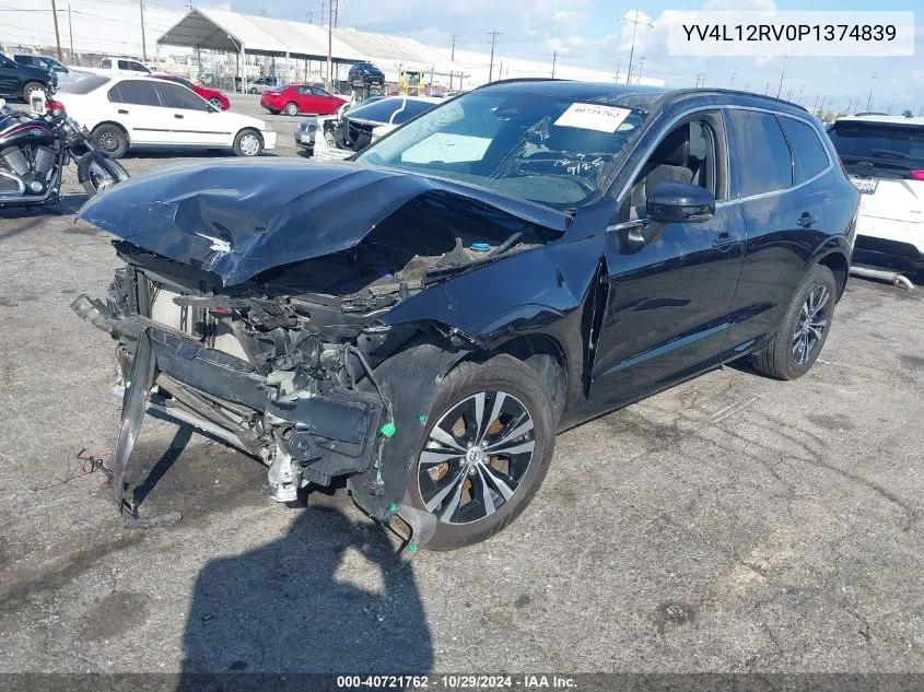 YV4L12RV0P1374839 2023 Volvo Xc60 B5 Core