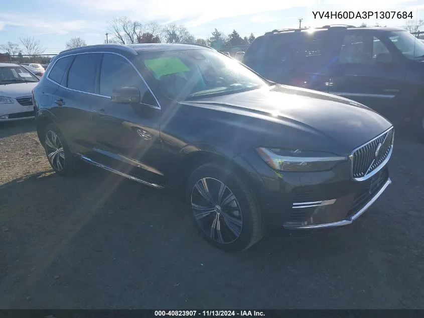 2023 Volvo Xc60 Recharge Plug-In Hybrid T8 Ultimate Bright Theme VIN: YV4H60DA3P1307684 Lot: 40823907