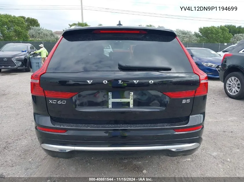 2023 Volvo Xc60 B5 Plus Bright Theme VIN: YV4L12DN9P1194699 Lot: 40881544