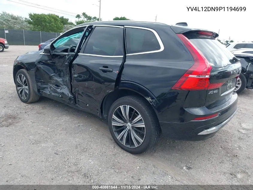 2023 Volvo Xc60 B5 Plus Bright Theme VIN: YV4L12DN9P1194699 Lot: 40881544