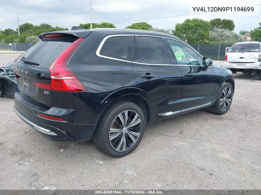 2023 Volvo Xc60 B5 Plus Bright Theme VIN: YV4L12DN9P1194699 Lot: 40881544