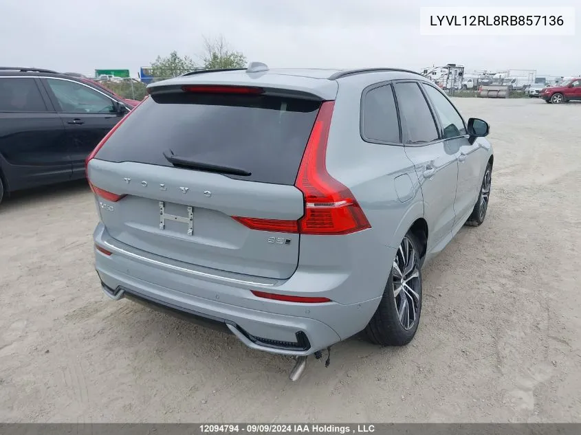 LYVL12RL8RB857136 2024 Volvo Xc60