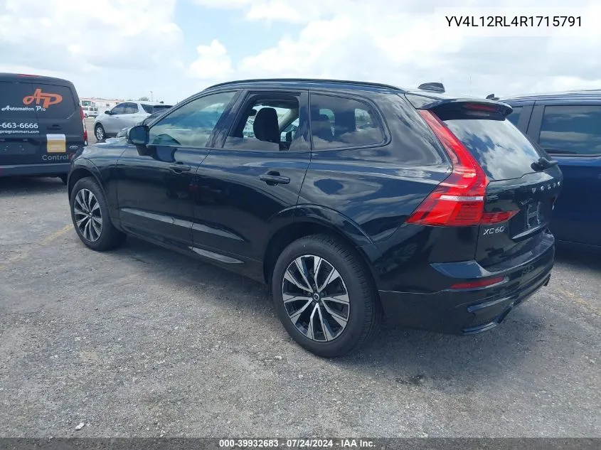 YV4L12RL4R1715791 2024 Volvo Xc60 B5 Plus Dark Theme