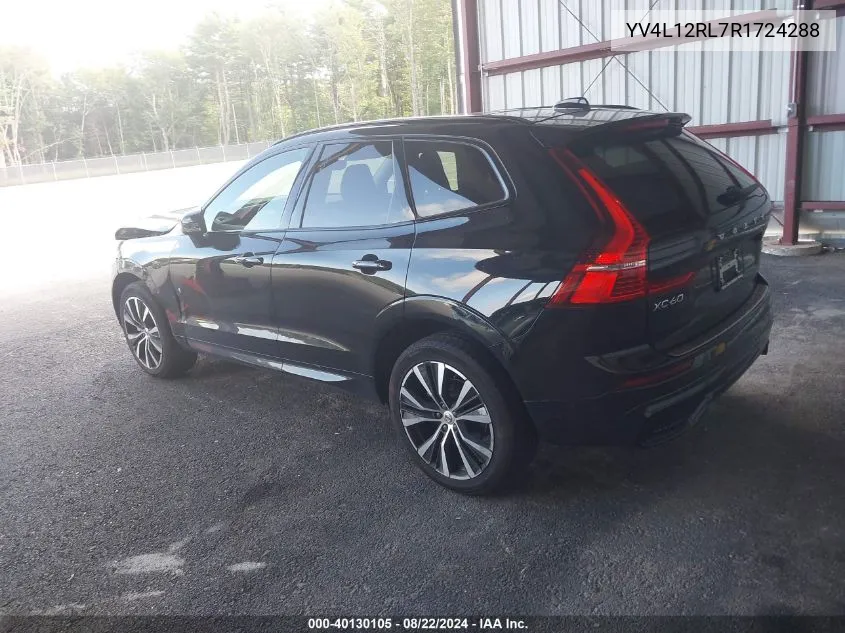 2024 Volvo Xc60 B5 Plus Dark Theme VIN: YV4L12RL7R1724288 Lot: 40130105