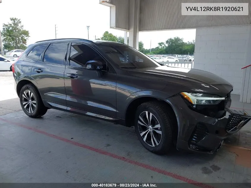 2024 Volvo Xc60 B5 Core Dark Theme VIN: YV4L12RK8R1920621 Lot: 40183679