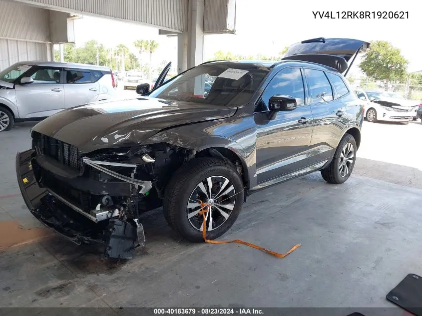 2024 Volvo Xc60 B5 Core Dark Theme VIN: YV4L12RK8R1920621 Lot: 40183679