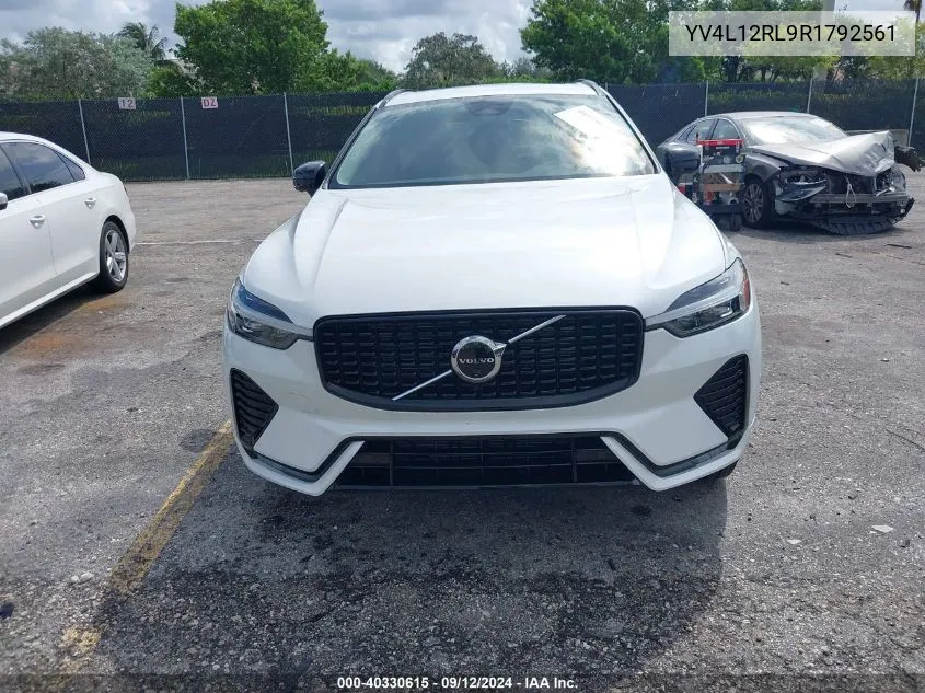 2024 Volvo Xc60 Plus VIN: YV4L12RL9R1792561 Lot: 40330615