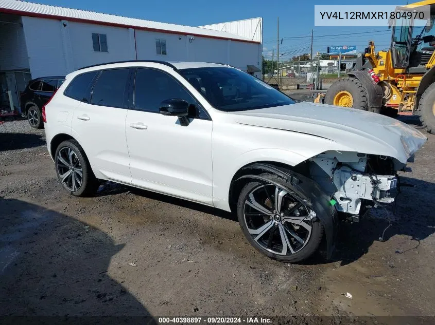 2024 Volvo Xc60 B5 Ultimate Dark Theme VIN: YV4L12RMXR1804970 Lot: 40398897