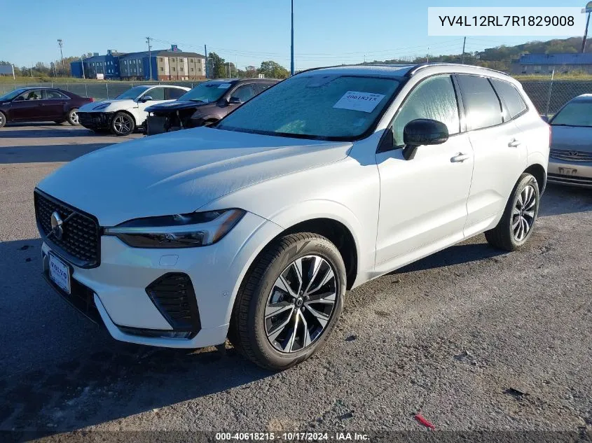 2024 Volvo Xc60 B5 Plus Dark Theme VIN: YV4L12RL7R1829008 Lot: 40618215