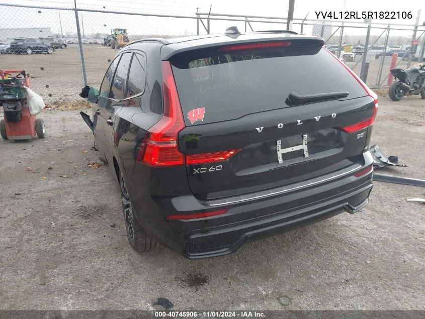 YV4L12RL5R1822106 2024 Volvo Xc60 B5 Plus Dark Theme