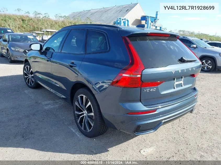 2024 Volvo Xc60 B5 Plus Dark Theme VIN: YV4L12RL7R1928699 Lot: 40858515