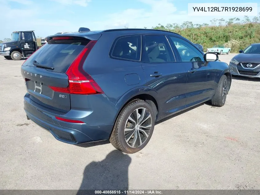 2024 Volvo Xc60 B5 Plus Dark Theme VIN: YV4L12RL7R1928699 Lot: 40858515