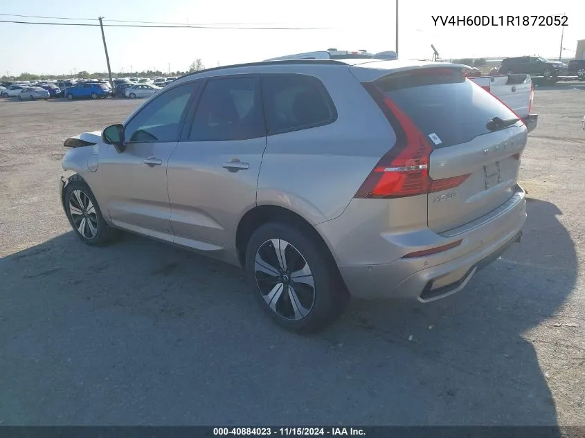 2024 Volvo Xc60 Recharge Plug-In Hybrid T8 Plus Dark Theme VIN: YV4H60DL1R1872052 Lot: 40884023