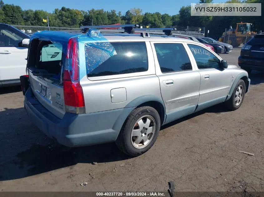 2003 Volvo Xc70 2.5T VIN: YV1SZ59H331105032 Lot: 40237720