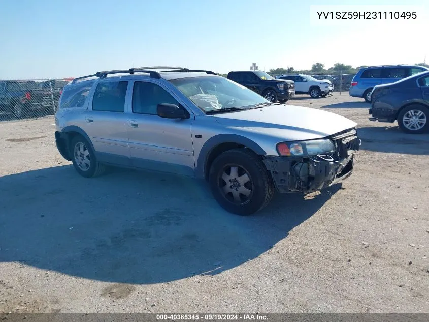 2003 Volvo Xc70 2.5T VIN: YV1SZ59H231110495 Lot: 40385345